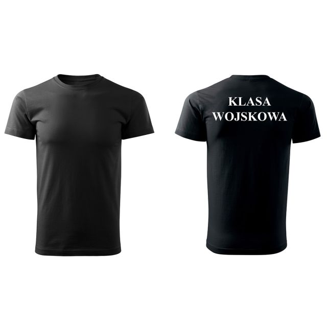 Koszulka T-Shirt MaxPro-Tech "Klasa wojskowa" Black