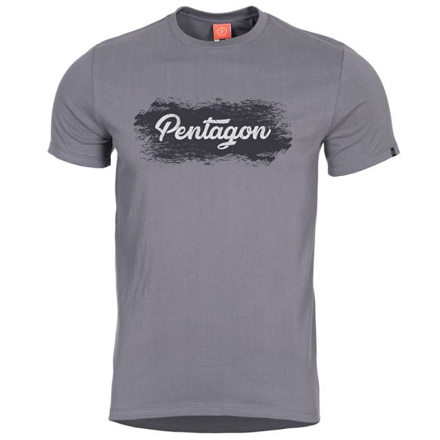 Koszulka T-Shirt Pentagon Grunge - Wolf Grey