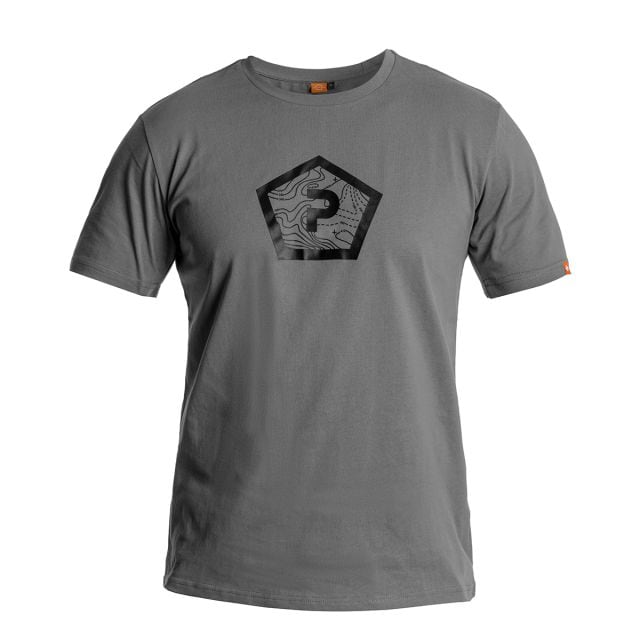 Koszulka T-shirt Pentagon Shape - Wolf Grey