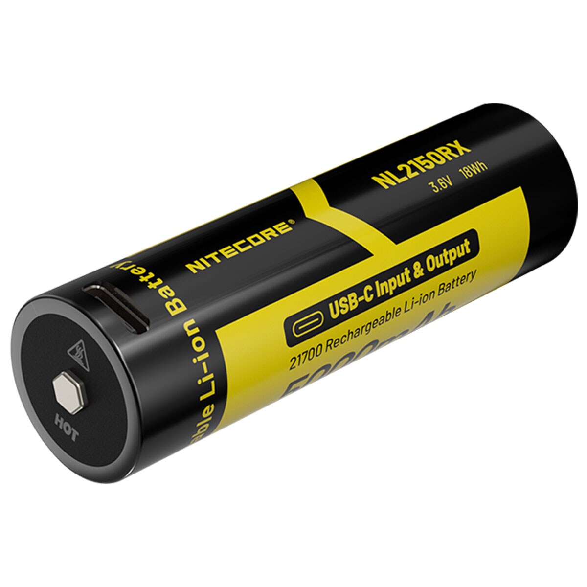 Akumulator 3,6 V Nitecore NL2150RX 21700 - 5000 mAh