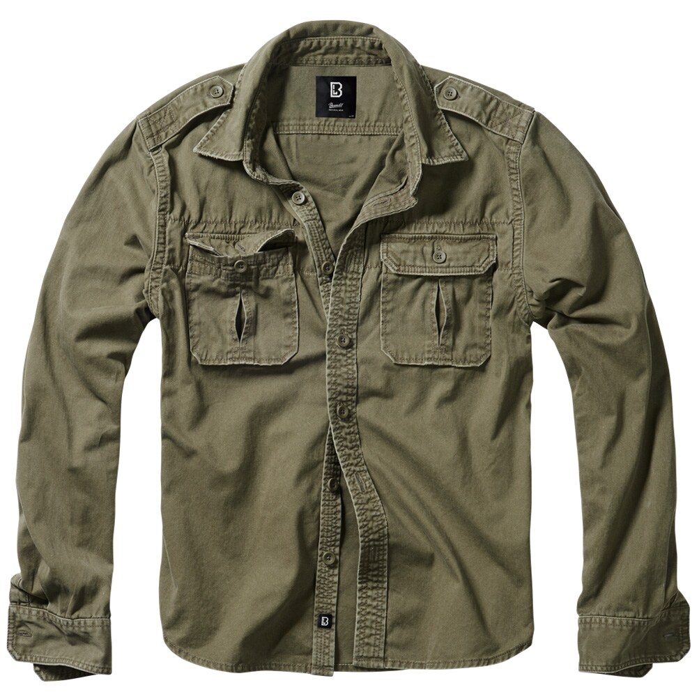 Сорочка Brandit Vintage - Olive