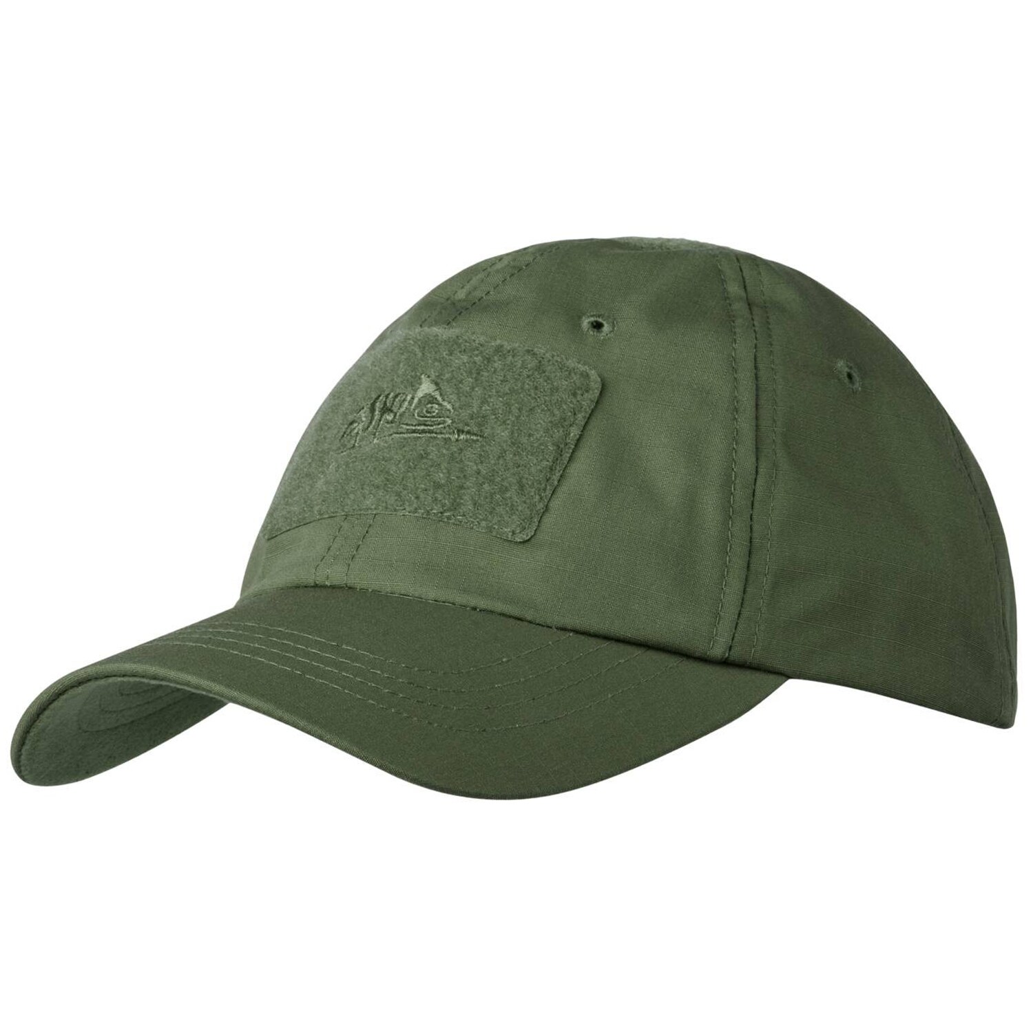 Czapka z daszkiem plus velcro Helikon PolyCotton Rip-Stop - Olive Green