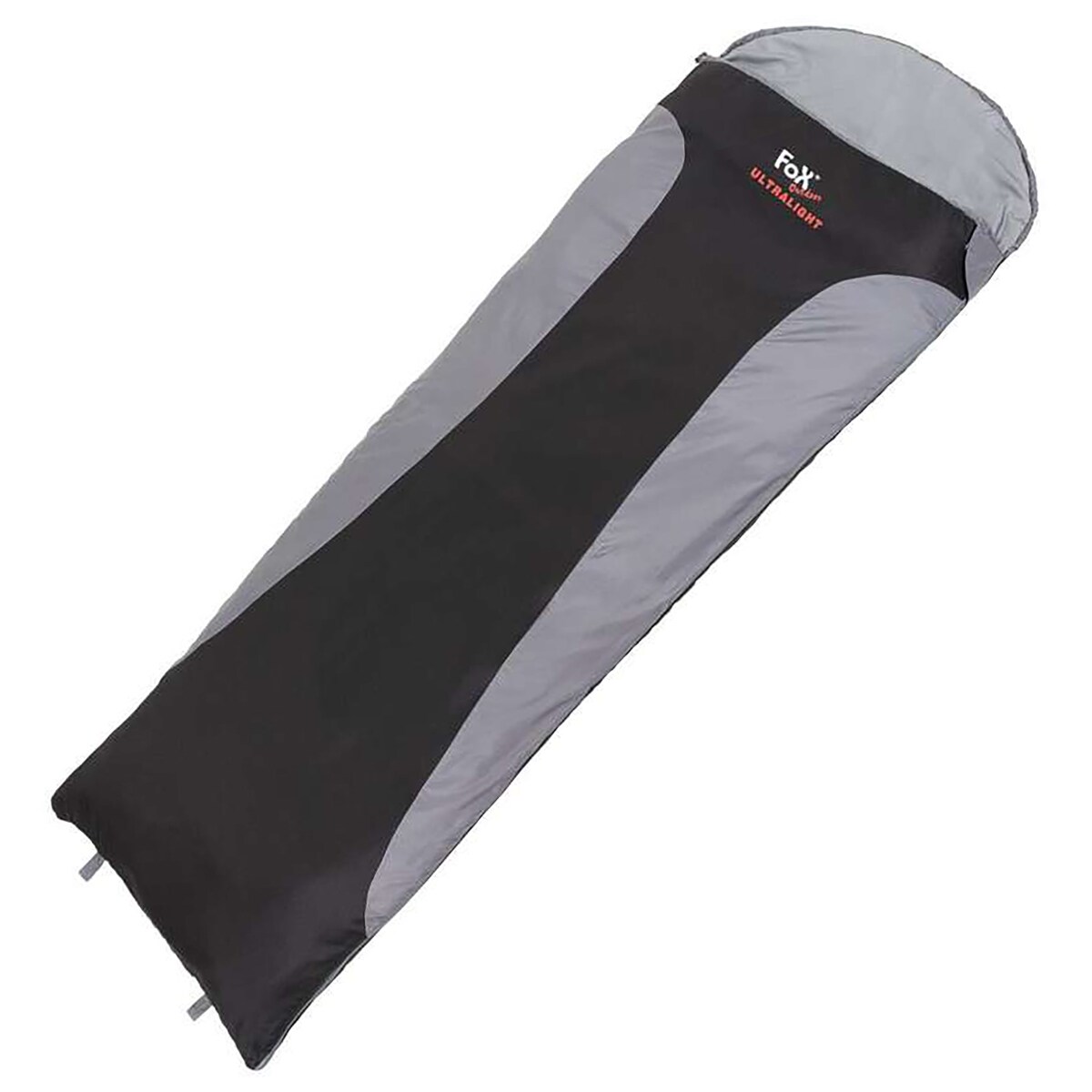 Śpiwór MFH Fox Outdoor Ultralight - Black/Grey