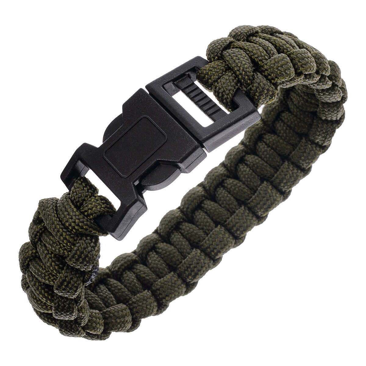 Браслет Paracord Badger Outdoor 550 пряжка - Olive