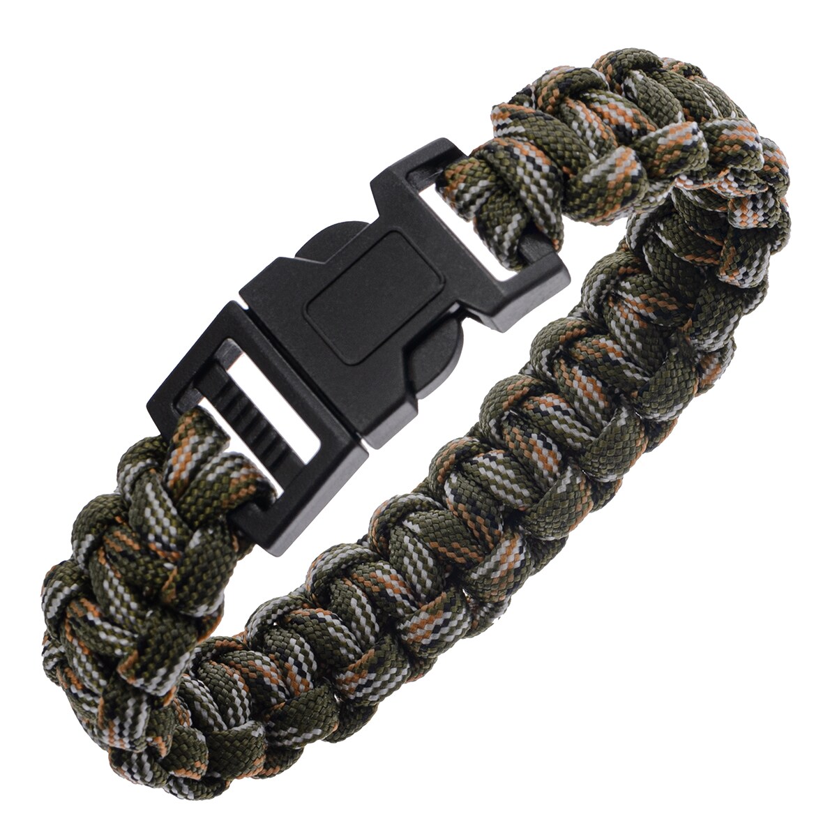 Браслет Paracord Badger Outdoor 550 пряжка - Camo