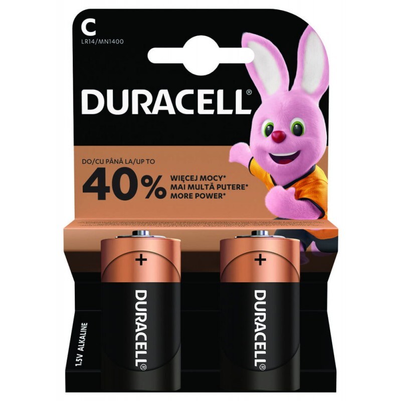 Bateria Duracell LR14/C 2szt.