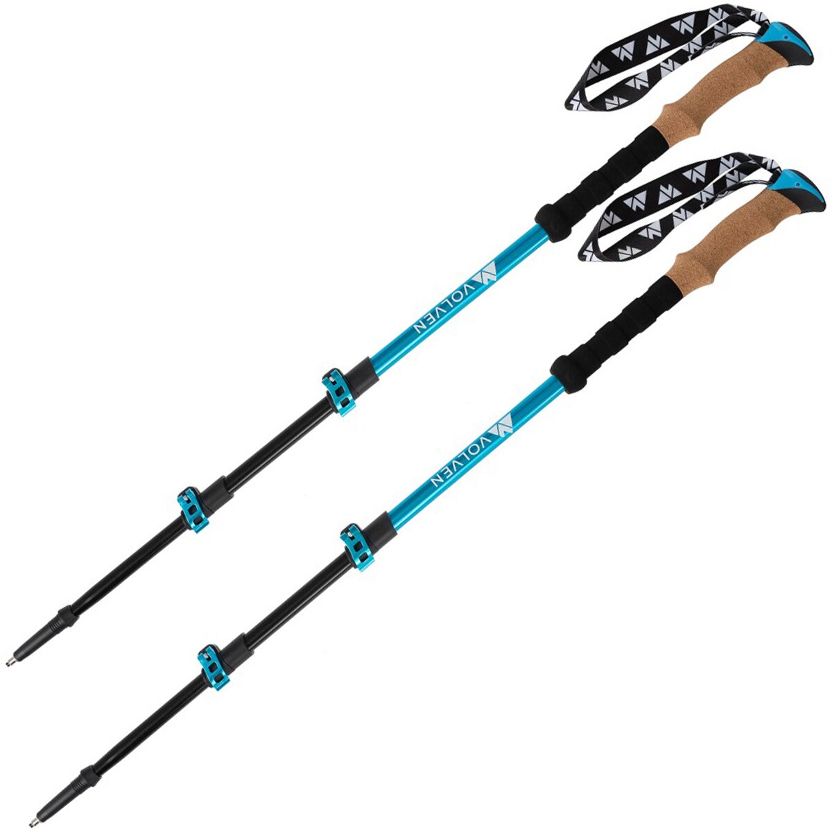 Трекінгові палиці Volven Adventure Cork - Сині