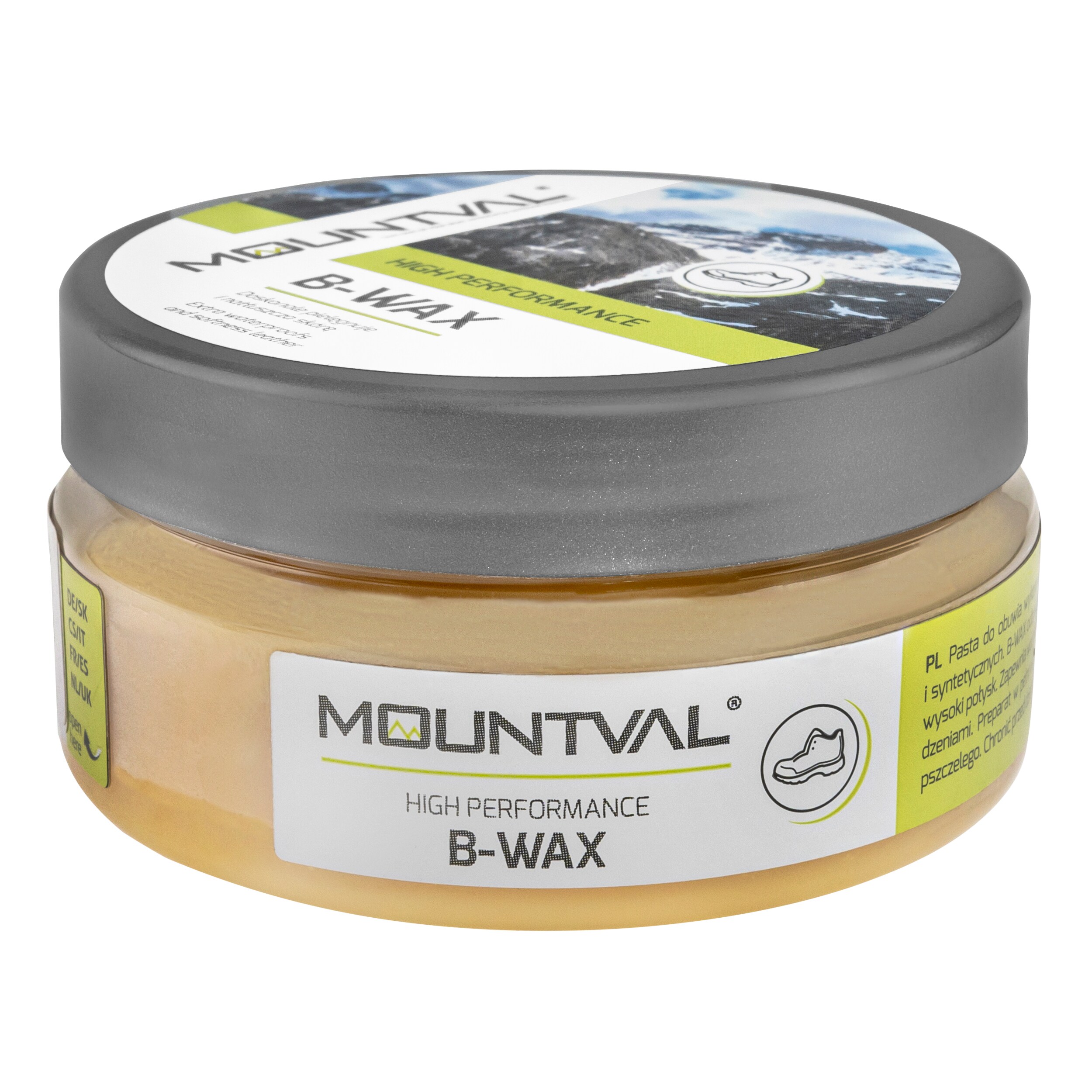 Pasta do butów Mountval B-WAX 100 ml - Bezbarwna