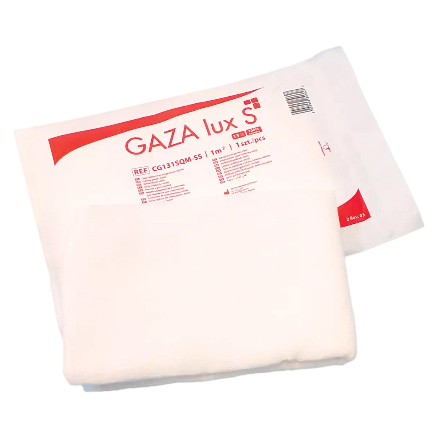 Gaza opatrunkowa Zarys Lux S 100 x 100 cm