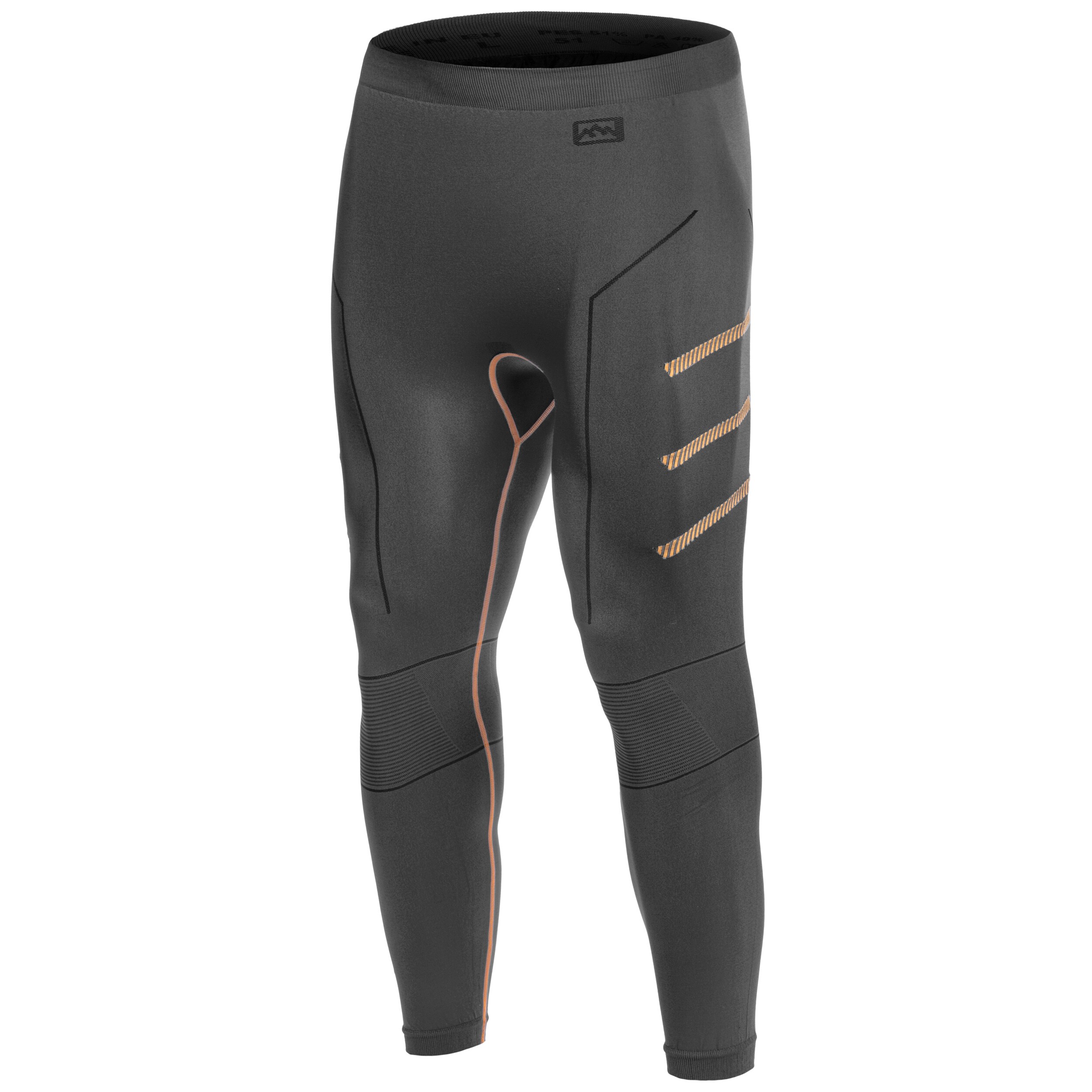 Чоловічі термоактивні легінси FreeNord Tongari - Grey/Orange