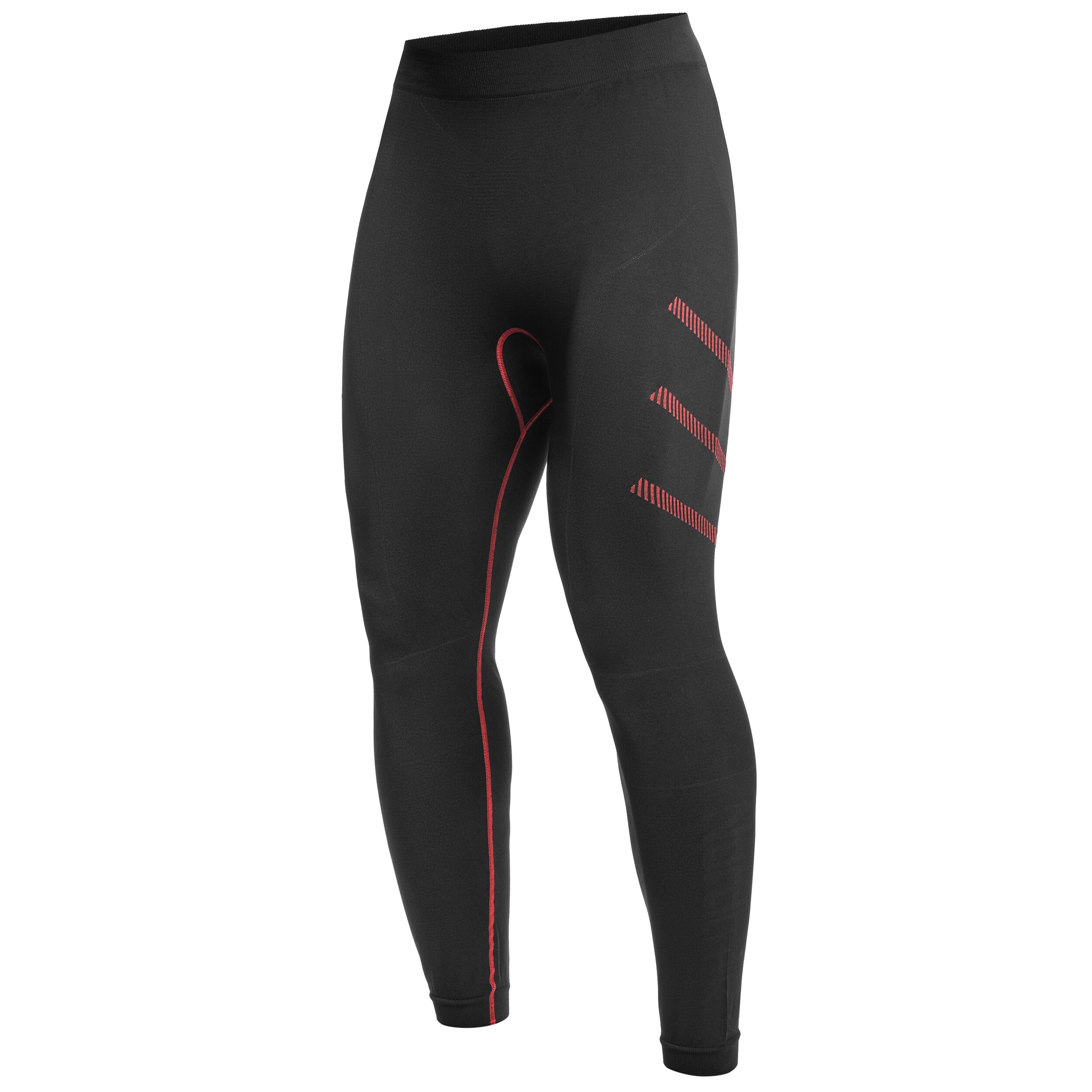 Чоловічі термоактивні легінси FreeNord Tongari - Black/Red