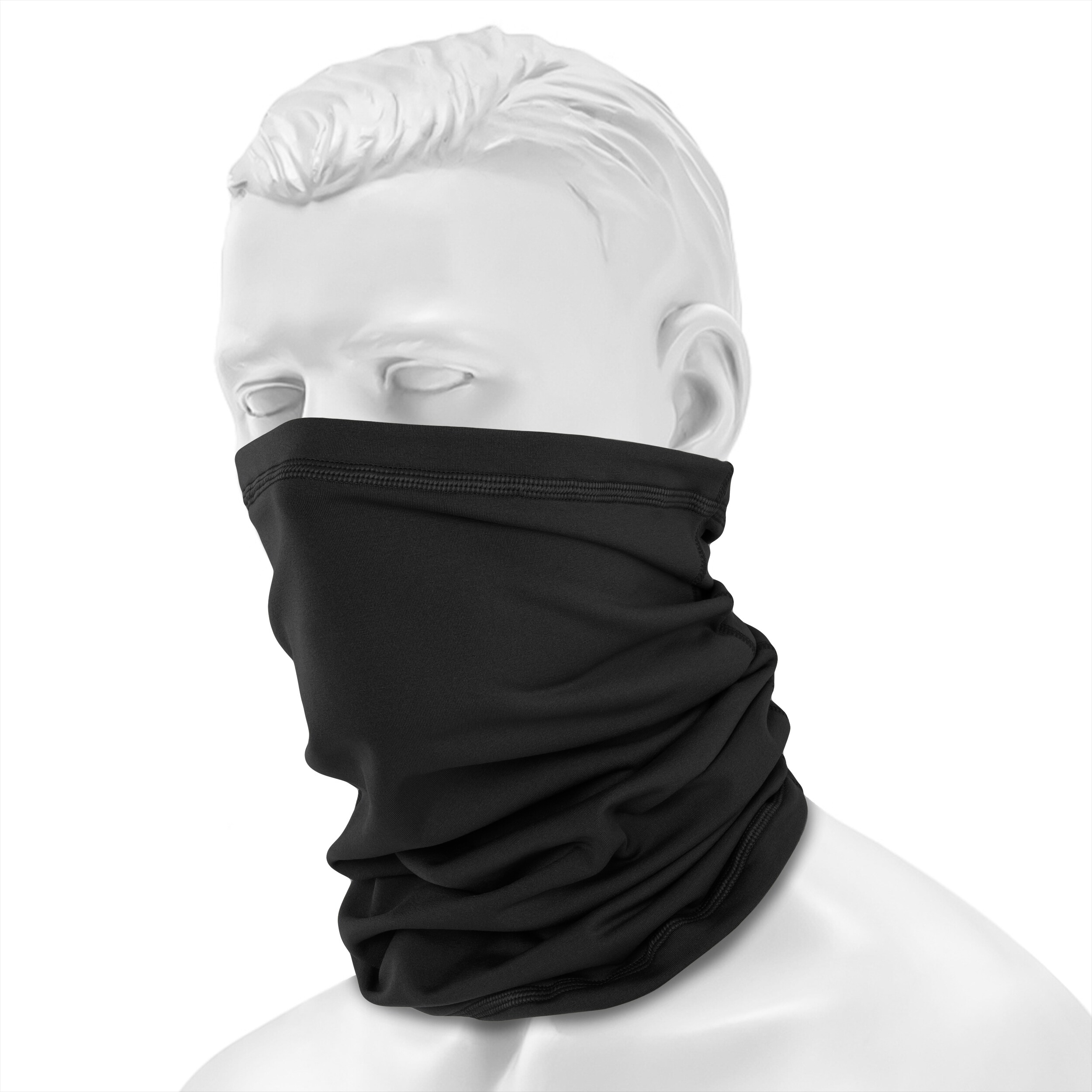 Термоактивний бафф Haasta драпірований - Чорний