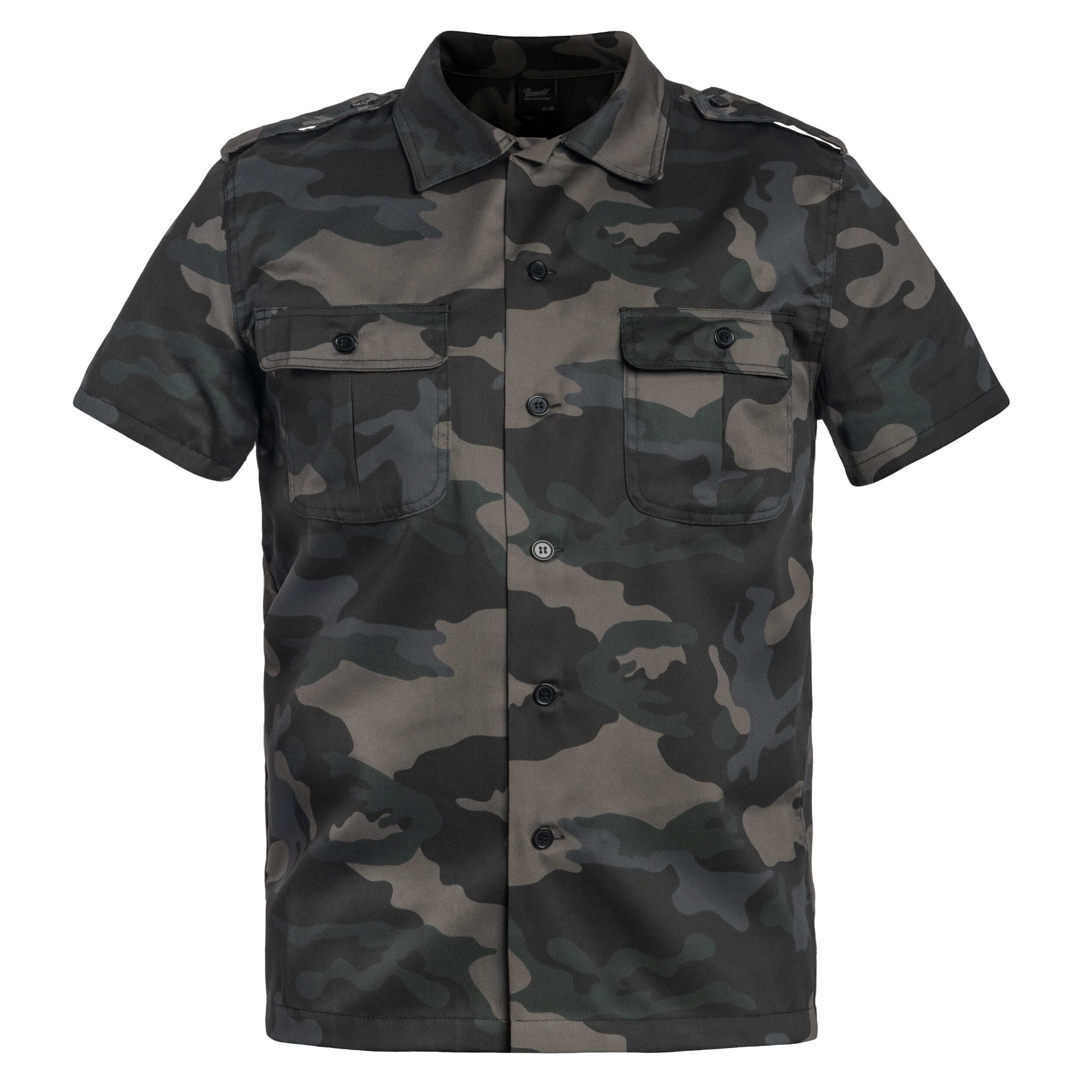 Сорочка Brandit US Shirt - Dark Camo