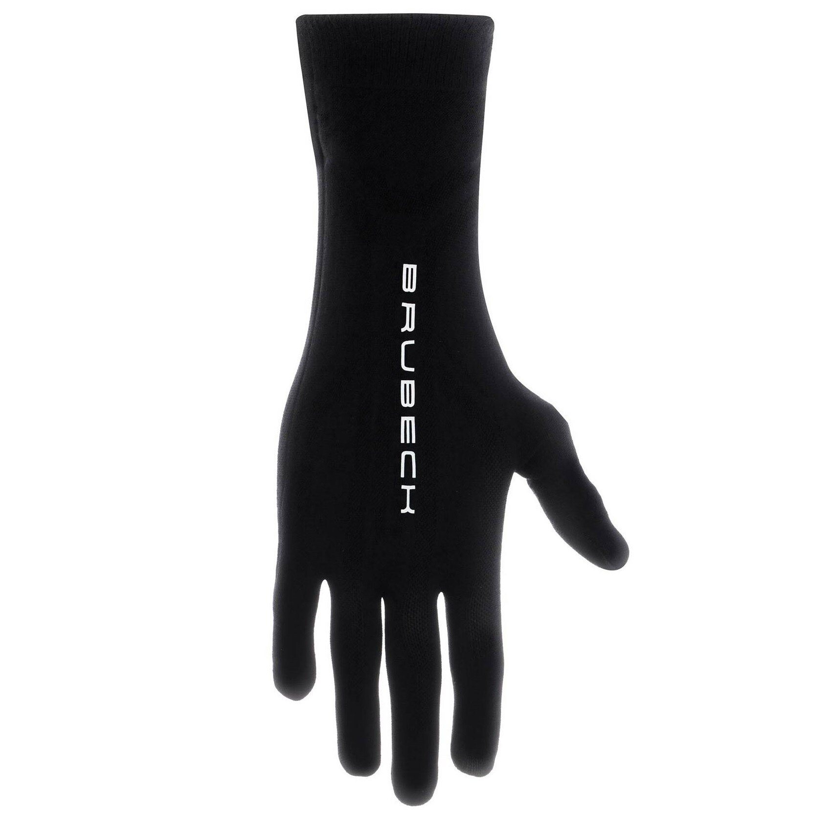 Термоактивні рукавиці Brubeck з вовни мериноса - Чорні