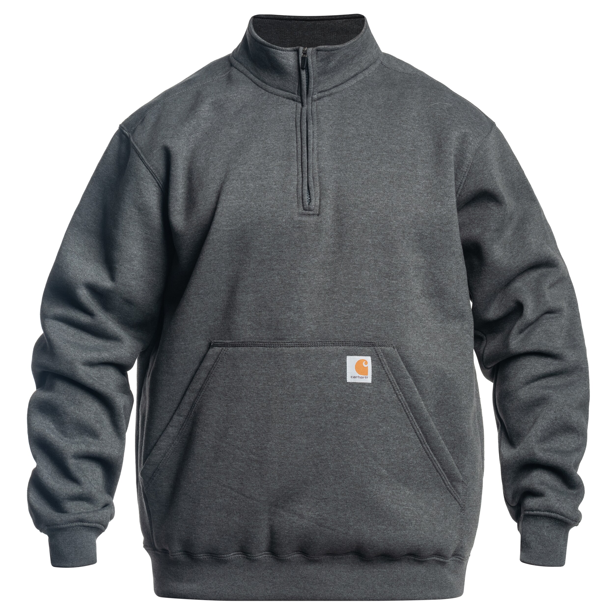 Кофта Carhartt Midweight Quarter-Zip Mock-Neck - Carbon