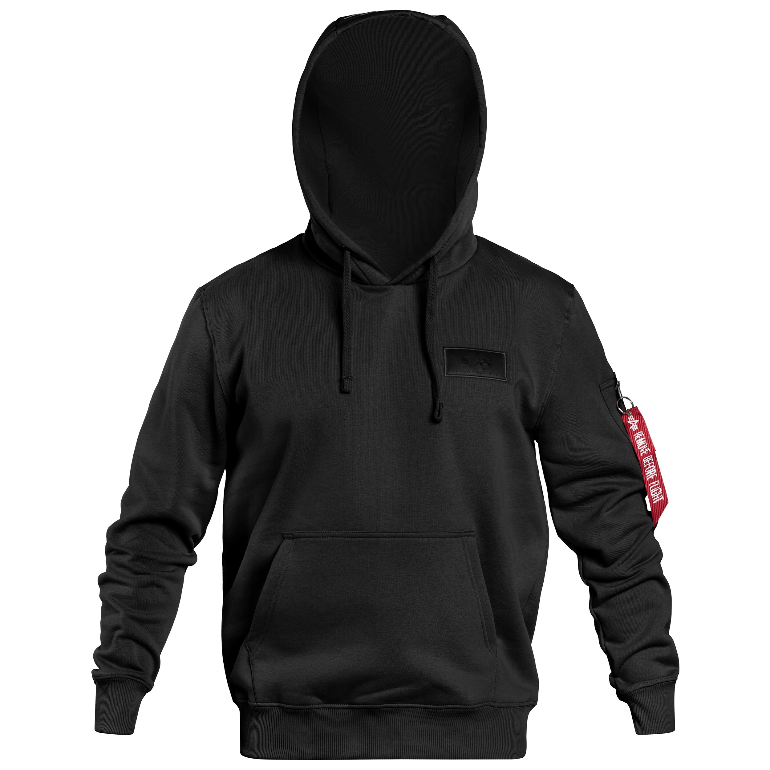 Кофта Alpha Industries Back Print Hoody - Black