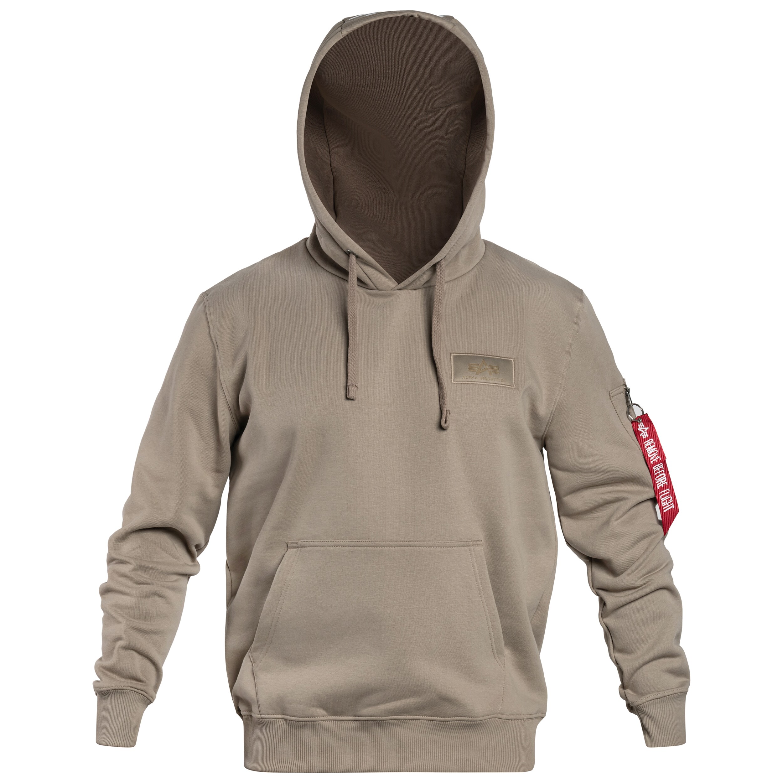 Кофта Alpha Industries Back Print Hoody - Vintage Sand