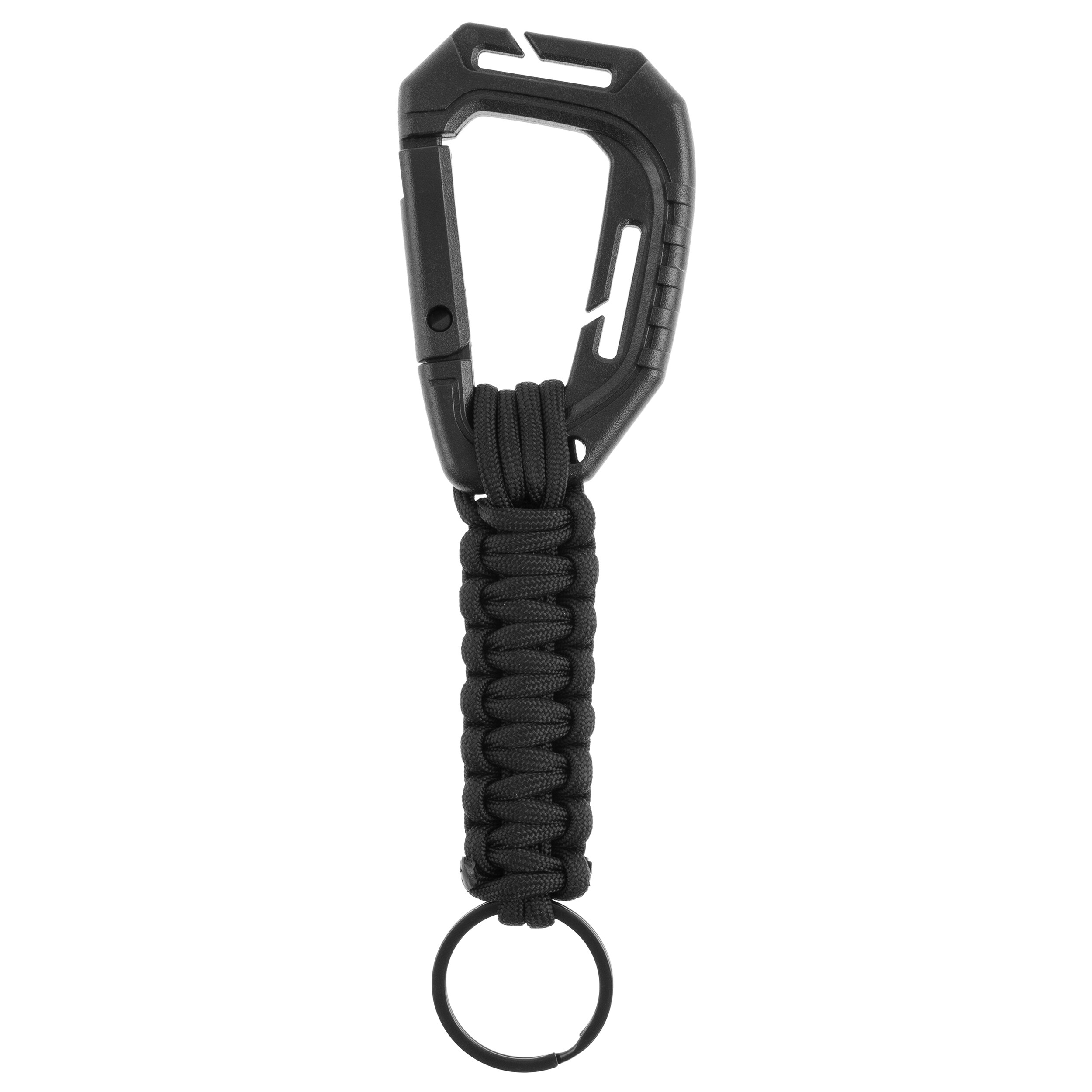 Брелок Mil-Tec Paracord з карабіном MOLLE - Black 