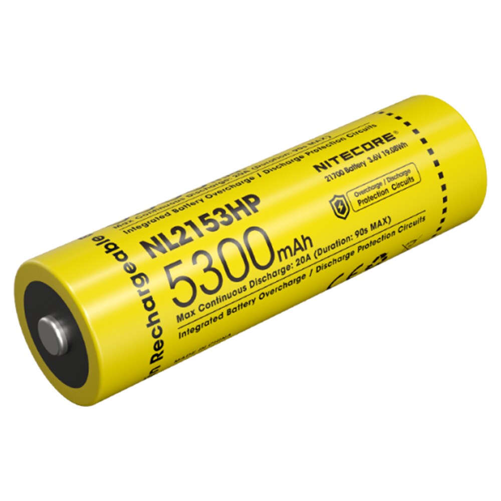 Akumulator 3,6 V Nitecore NL2153HP 21700 - 5300 mAh