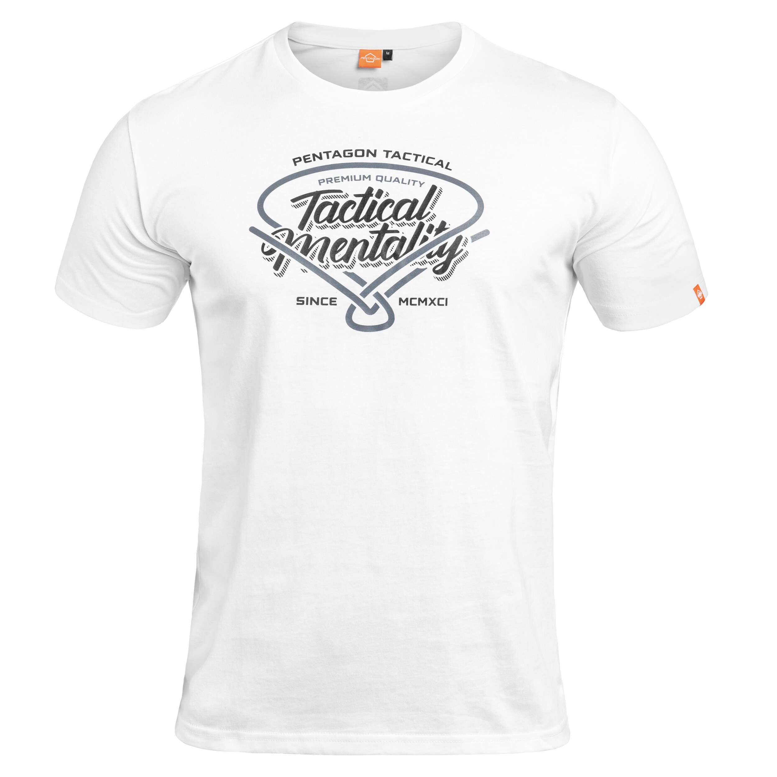 Футболка T-Shirt Pentagon Ageron "Tactical Mentality" - White