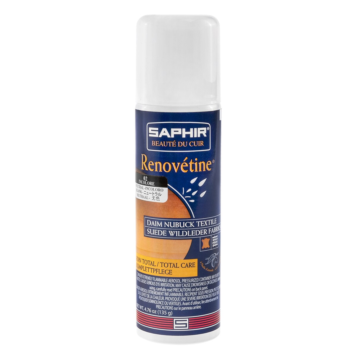 Renowator do zamszu i nubuku Saphir BDC Suede Renovative 200 ml - naturalna skóra