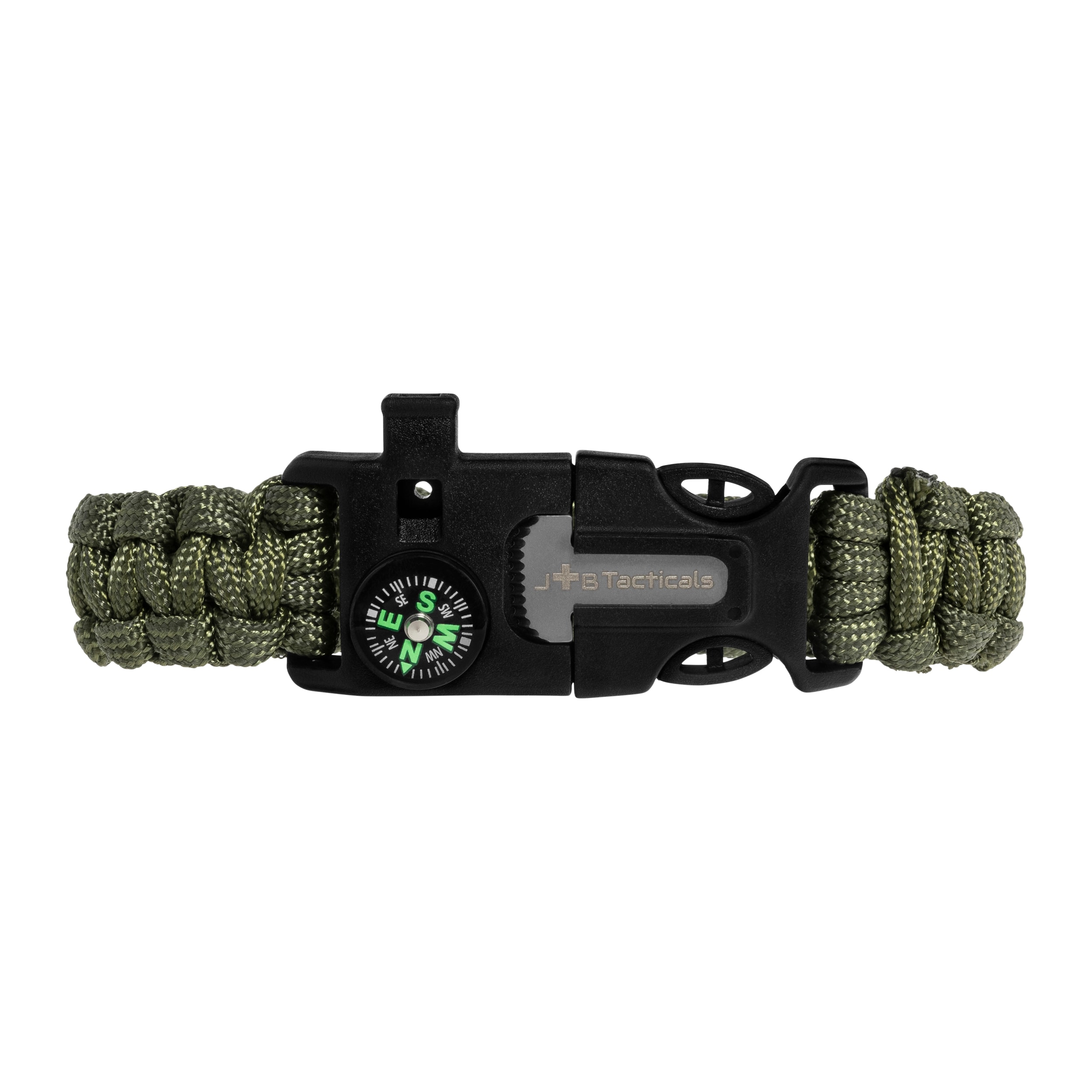 Браслет Paracord JB Tacticals JB-37 - Зелений