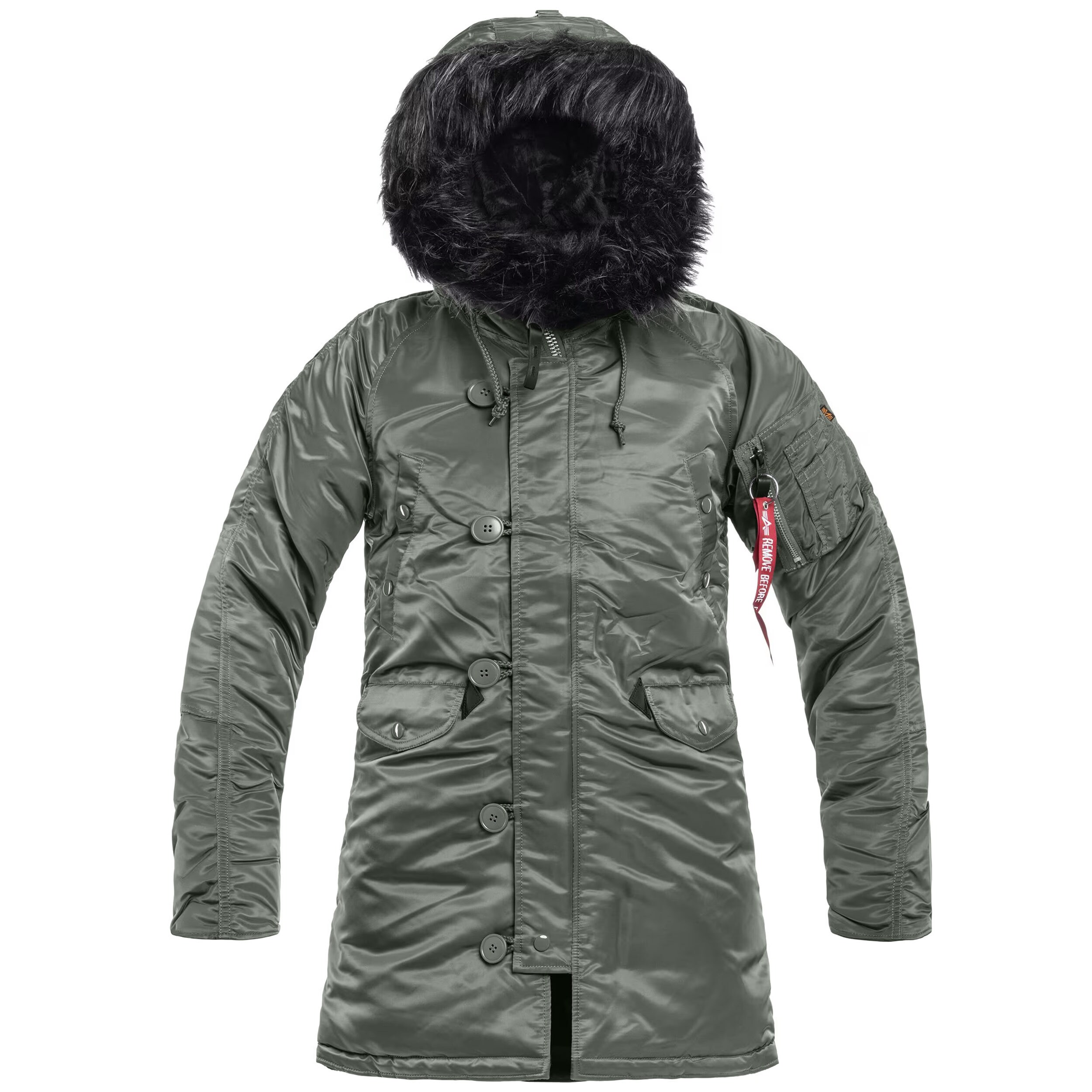 Жіноча куртка Alpha Industries N3B VF 59 - Vintage Green/Black