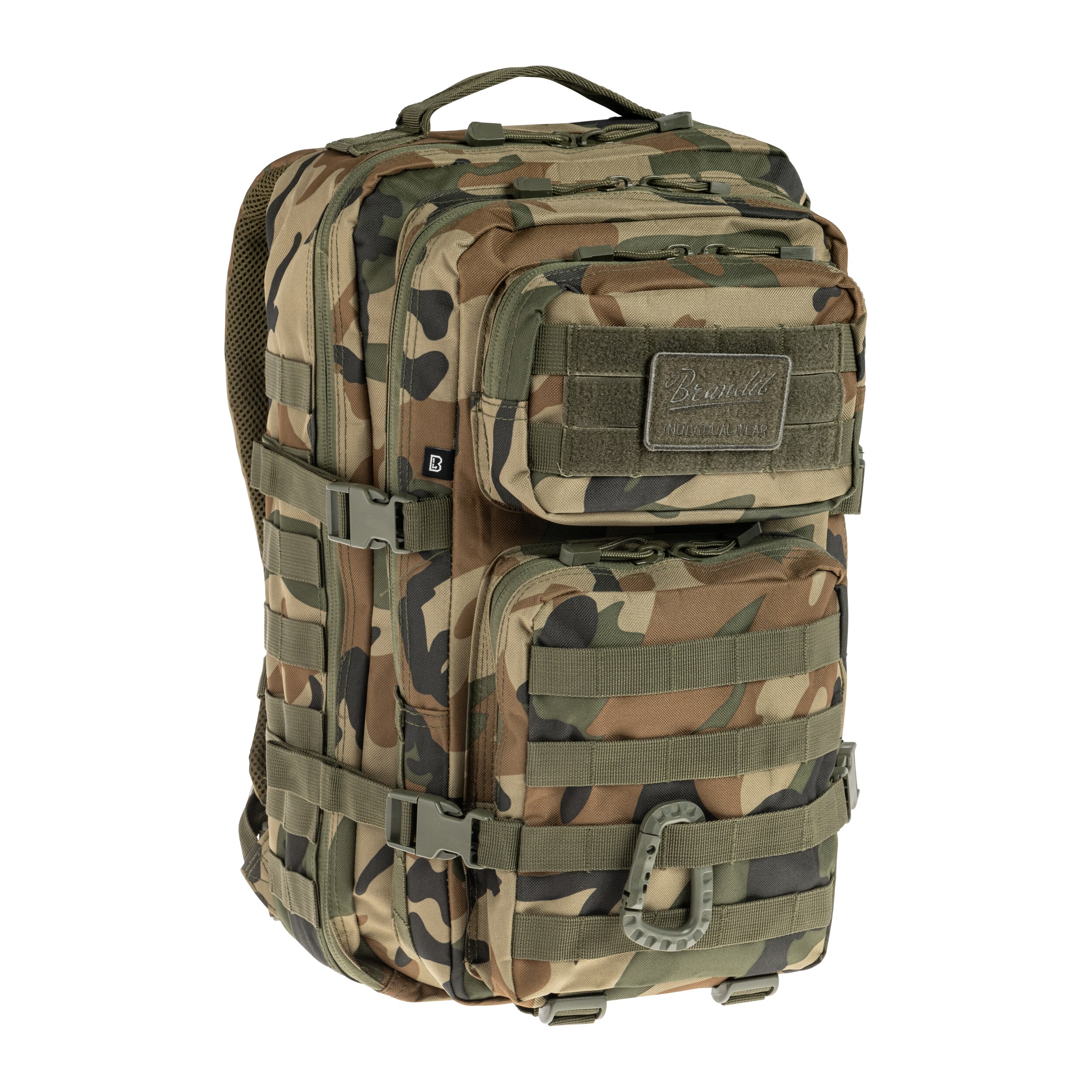 Plecak Brandit Assault Pack Large 40 l - Woodland