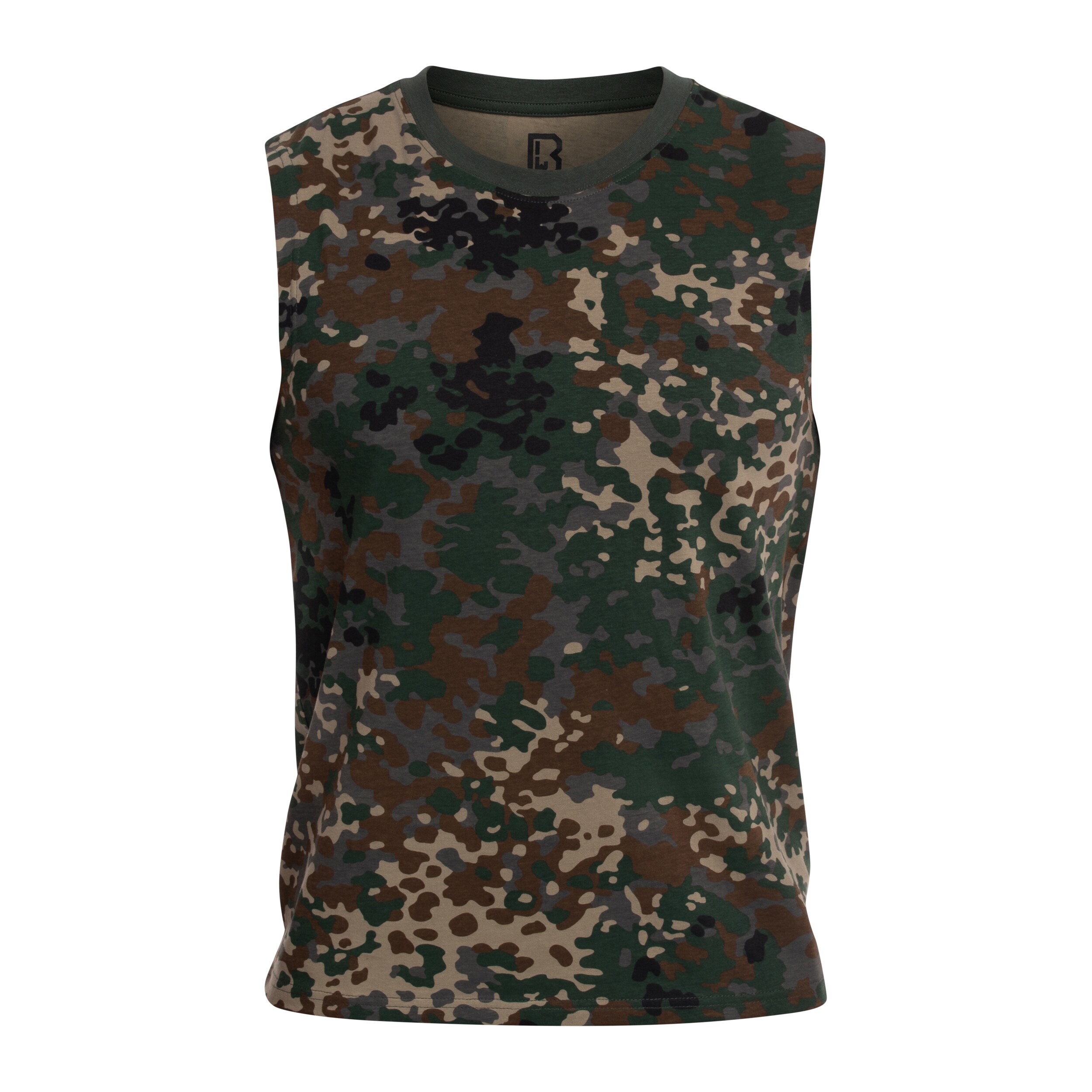 Футболка Tank Top Brandit Sleeveless - Flecktarn