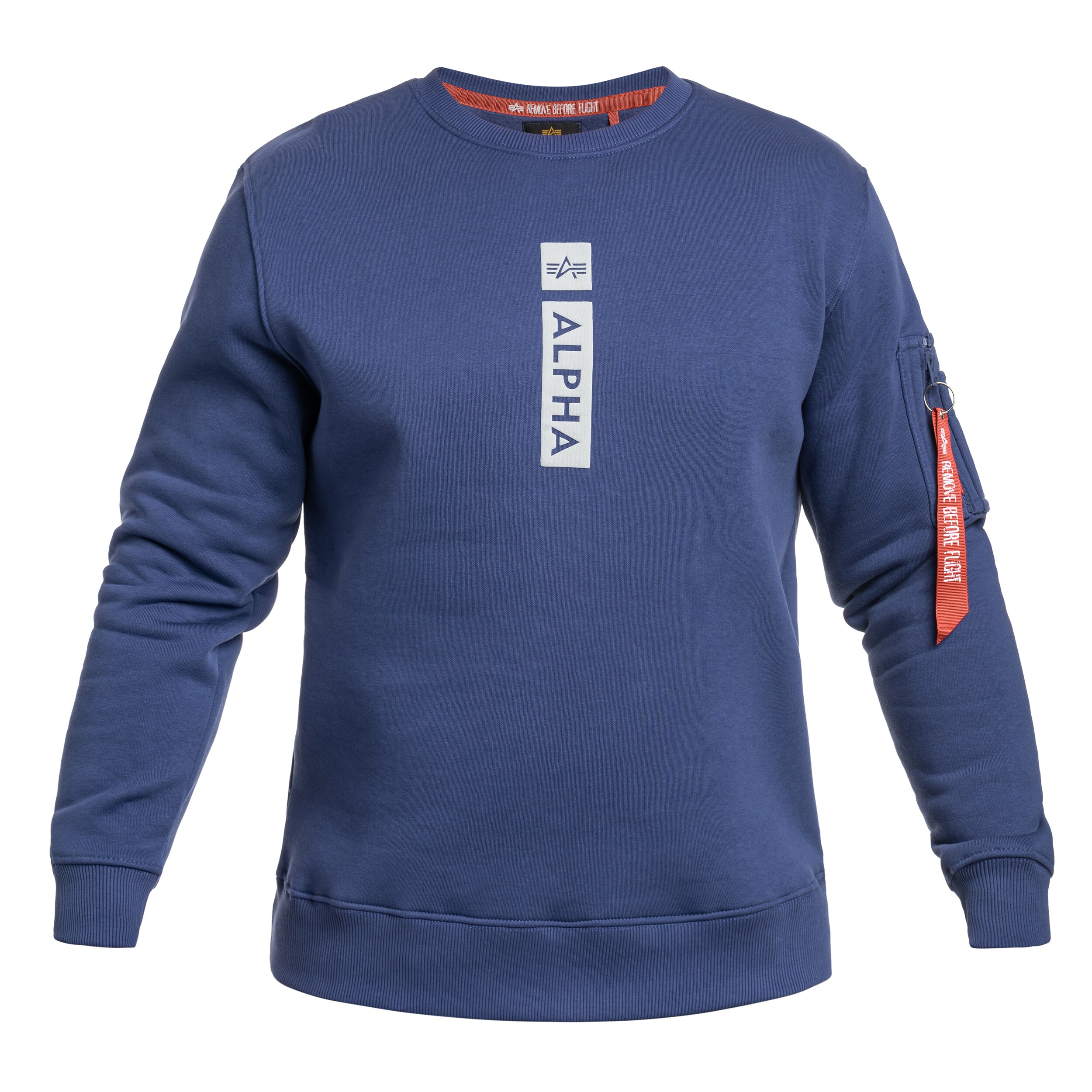 Кофта Alpha Industries Reflective Print Sweater - Night Purple