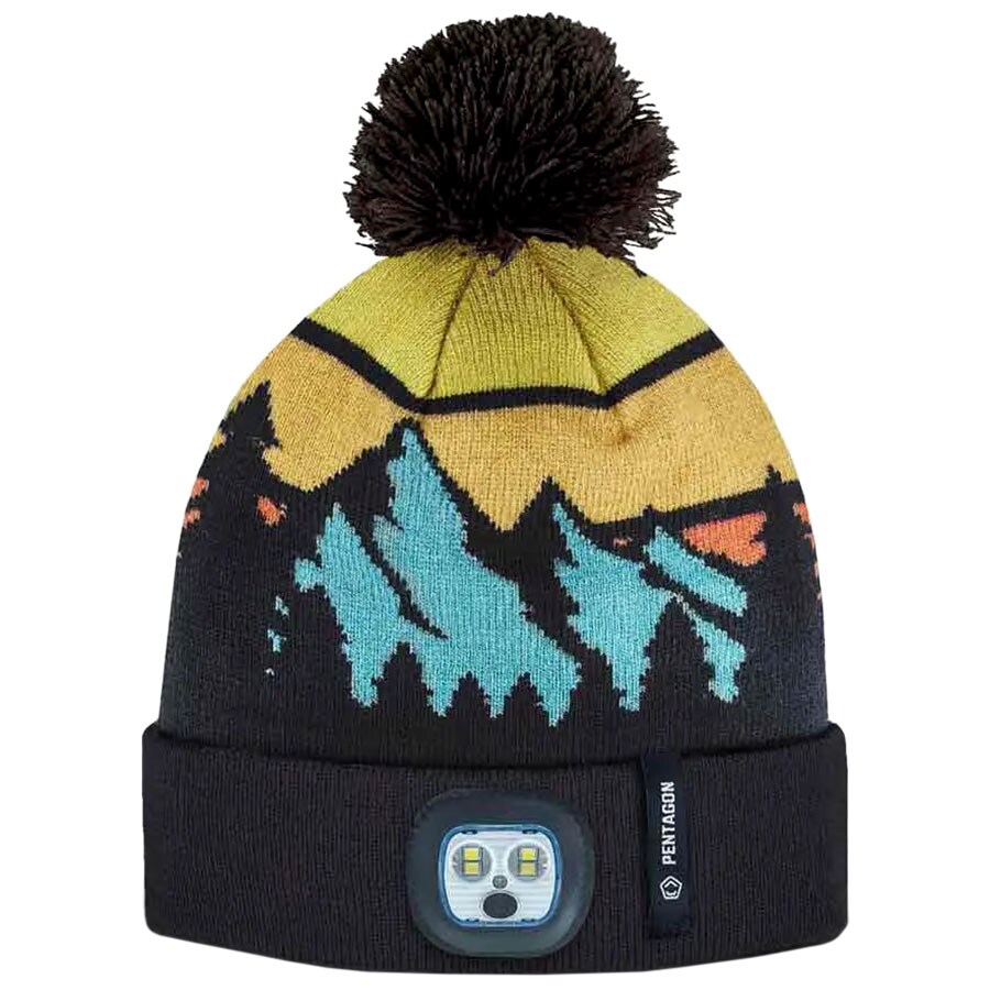 Шапка Pentagon Sanctuary Knit Beanie з ліхтариком - Multicolor