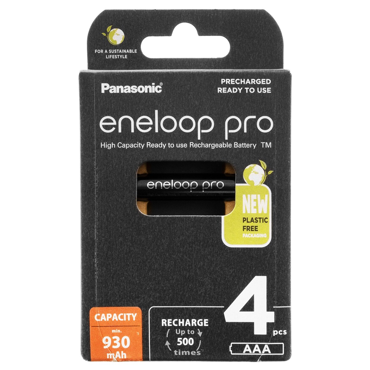 Akumulator Panasonic Eneloop Pro AAA 930 mAh - 4 szt.