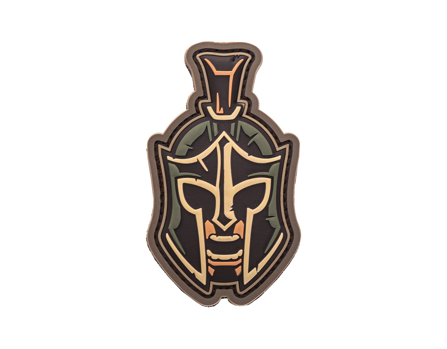 Нашивка Mil Spec Monkey Spartan Head Multicam