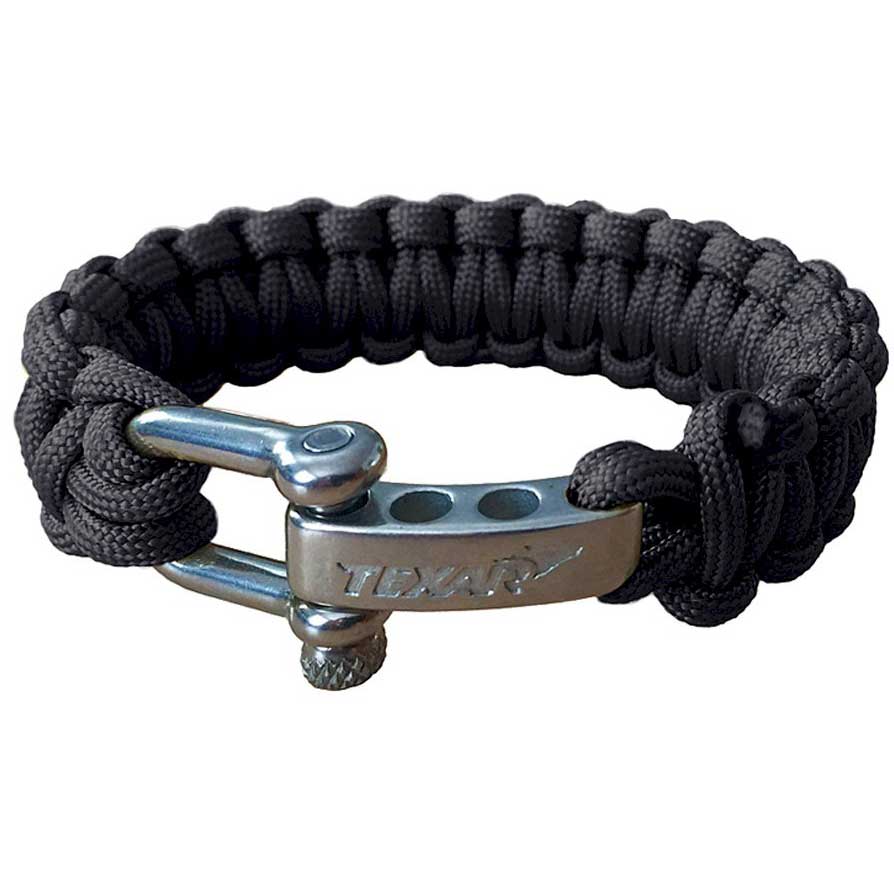 Браслет Paracord Texar скоба - Black