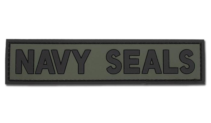 Нашивка Fostex 3D NAVY SEALS stripe - Зелена