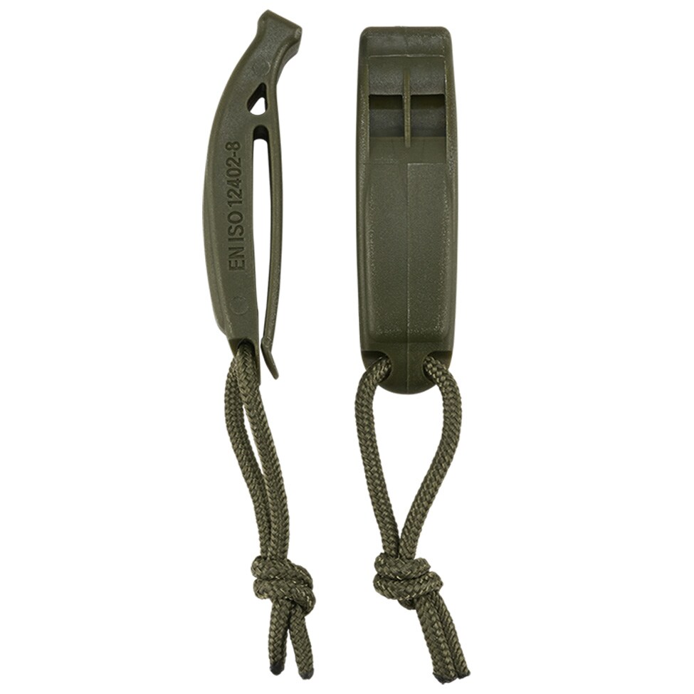 Gwizdek Brandit Signal Whistle Molle 2 szt. - Olive