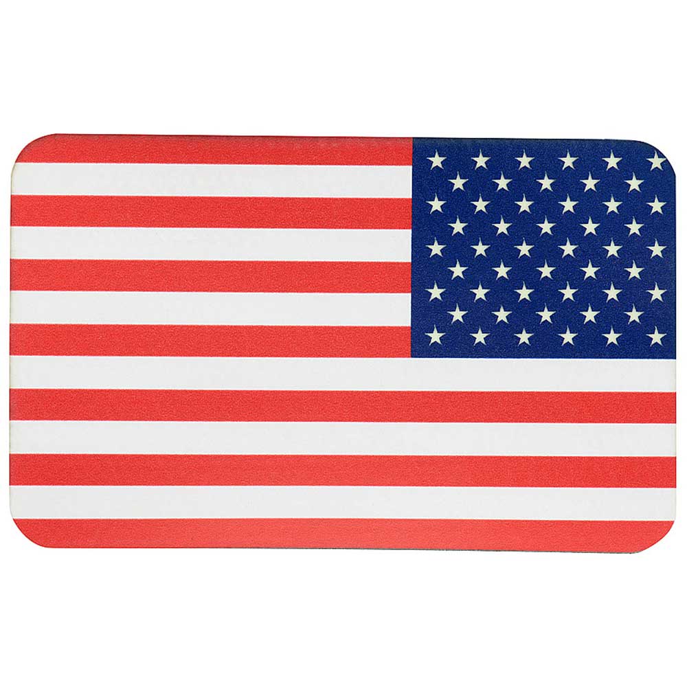 Нашивка з прапором США - реверс - повнокольорова/ГІД