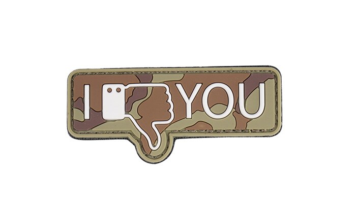 3D патч 101 Inc. I Don't Like You - Woodland