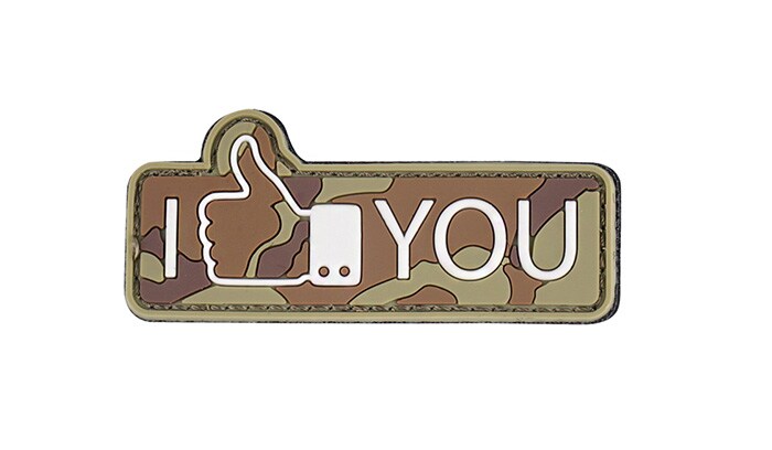 3D патч 101 Inc. I Like You - Woodland