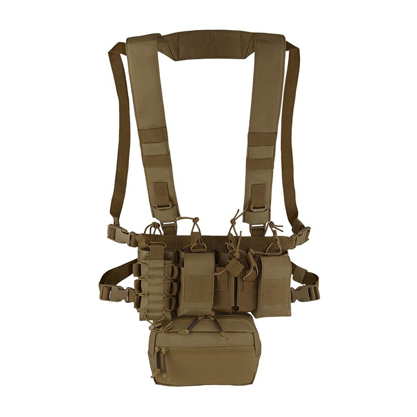 Ремінно-плечова система Camo Military Gear Storm Chest Rig - Coyote