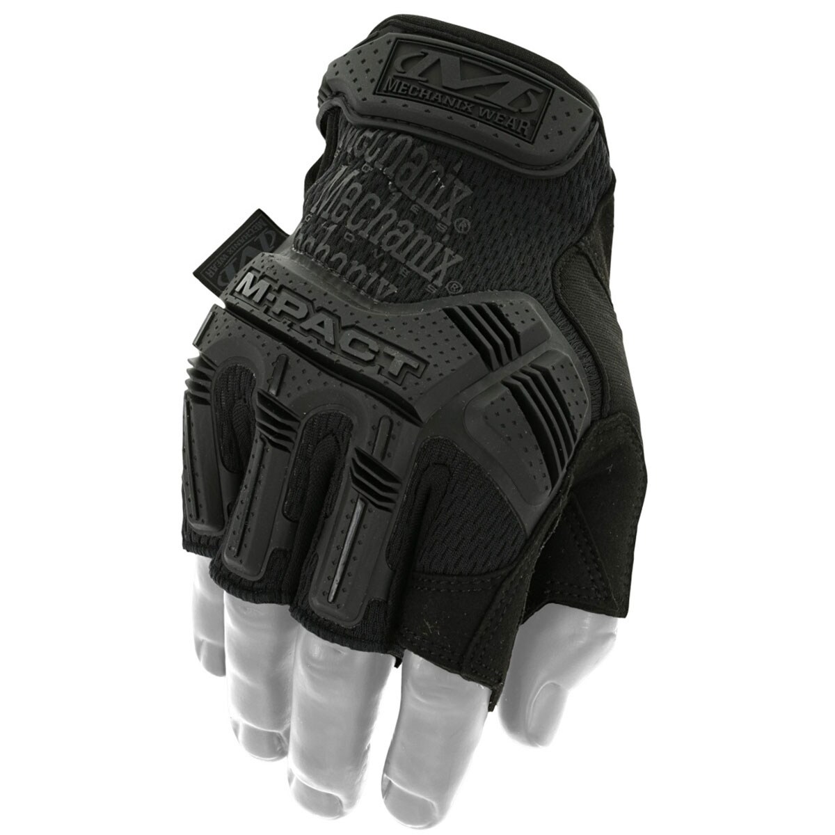 Тактичні рукавиці Mechanix Wear M-Pact Fingerless Covert - Black