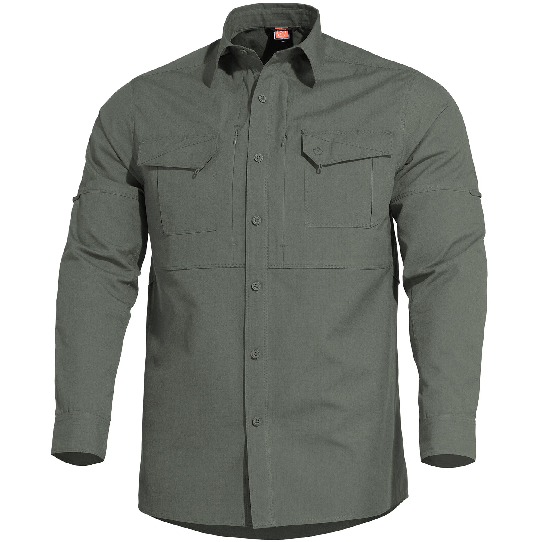 Тактична сорочка Pentagon Plato Long Sleeve - Camo Green