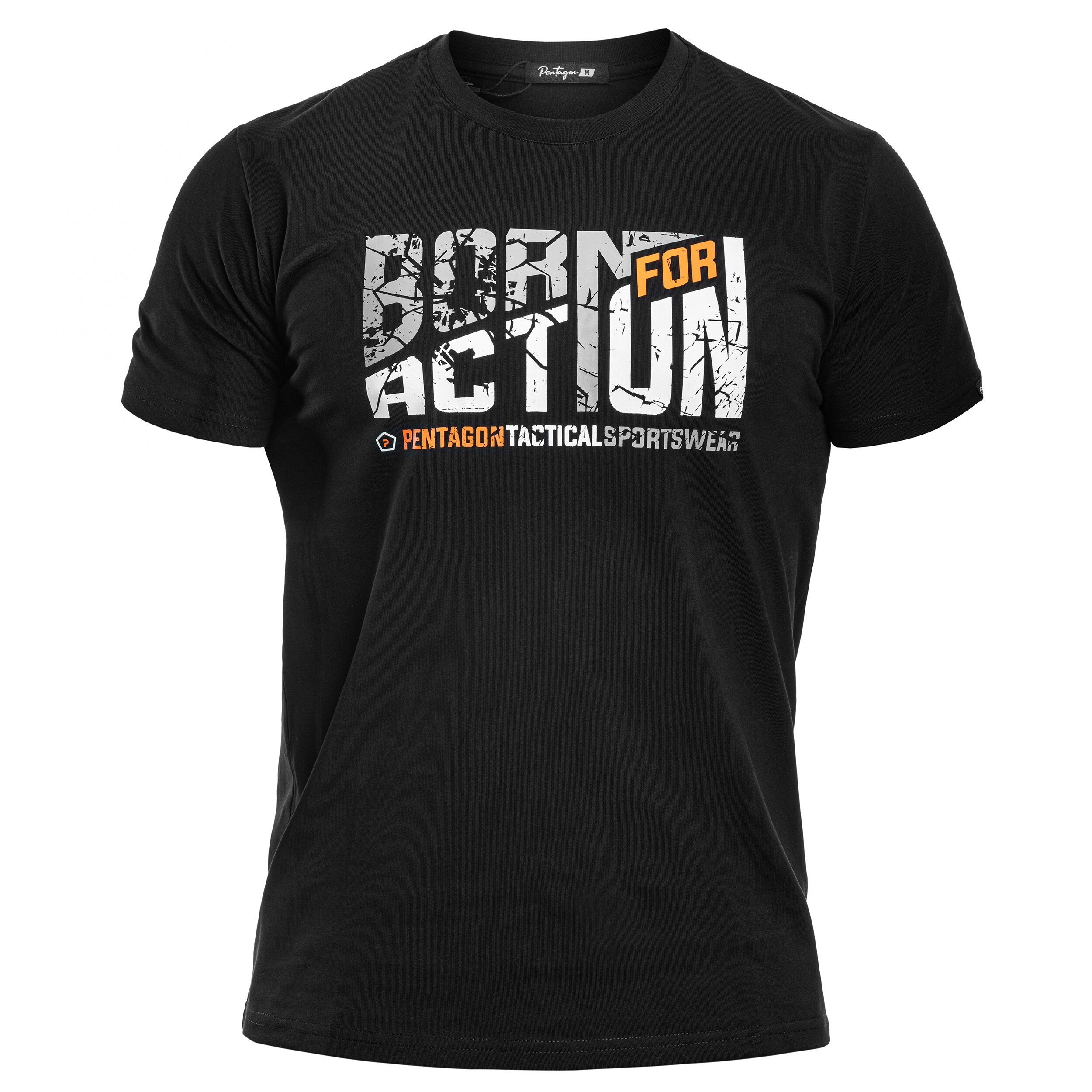 Футболка Pentagon Ageron "Born For Action" чорна