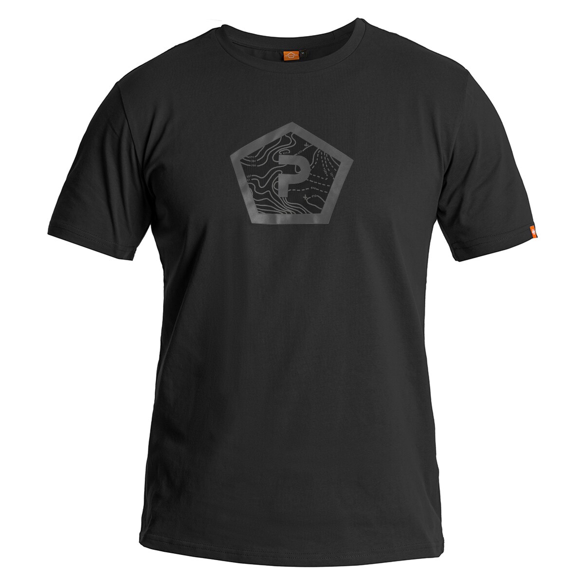 Футболка T-shirt Pentagon Shape Black
