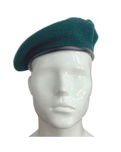 Beret Texar dla klas mundurowych - zielony