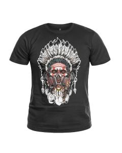Koszulka T-Shirt Voyovnik Indian Chief - Czarna 