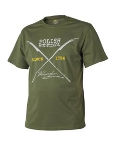 Koszulka T-shirt Helikon Polish Multitool - U.S. Green