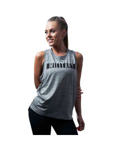 Koszulka treningowa damska Military Gym Wear Action Women'sTank Top - Grey Melange