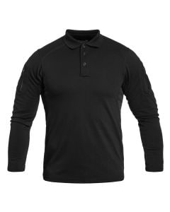 Koszulka polo Texar Elite Pro Long Sleeve - Black 