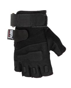 Rękawice taktyczne MFH Tactical Gloves Pro Fingerless - Black